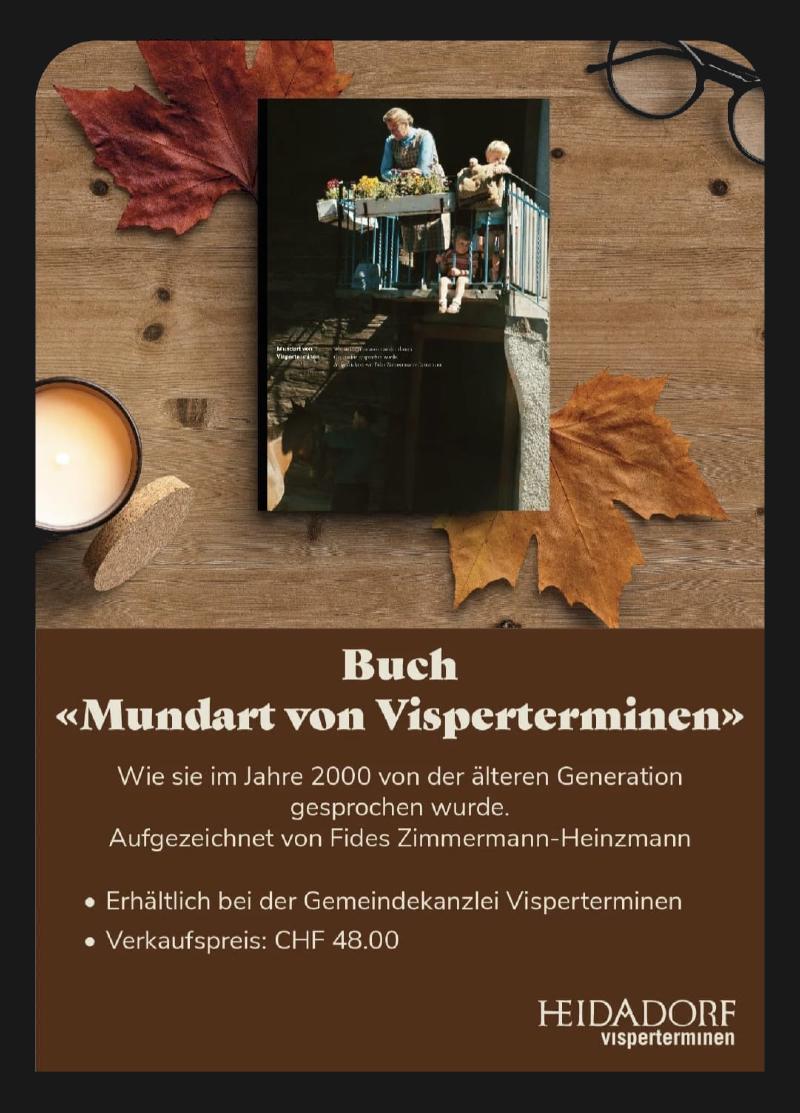 Das Buch: Mundart von Visperterminen